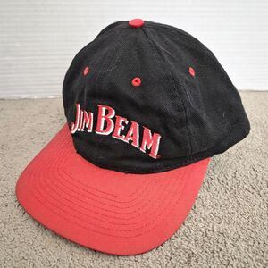 Vintage 1997 Jim Beam Snapback Hat, Bourbon Whiskey Give-a-way Cap